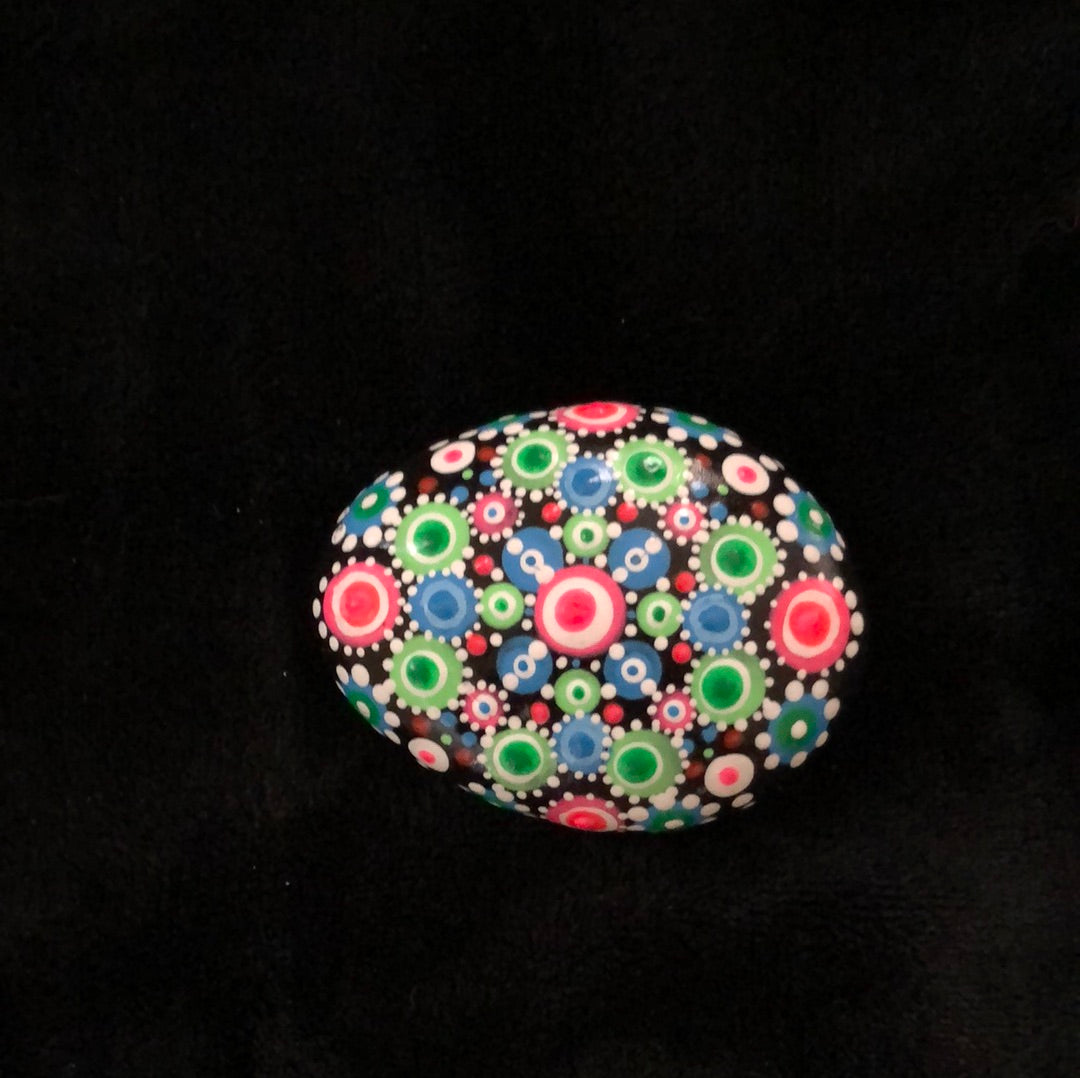 Hand painted paper weight Rusted Rustics