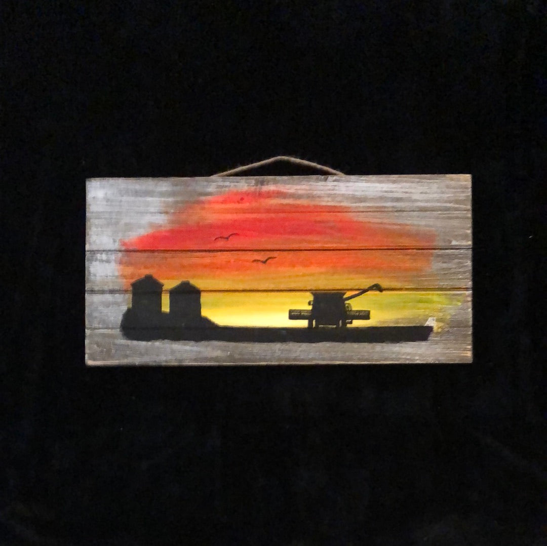 Harvest scene Rusted Rustics